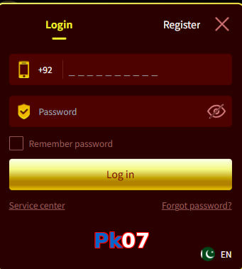 Pk07 login preview